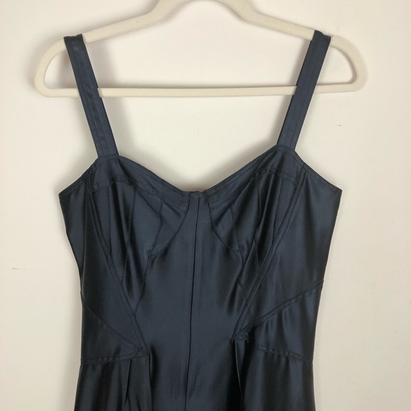 Z Spoke Zac Posen Fit Flare Black Dress - Picture 6 of 14